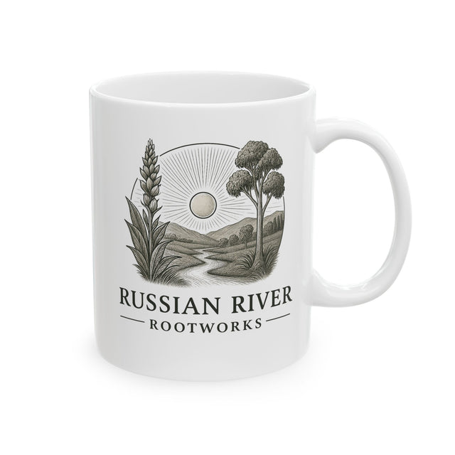 Ceramic Coffee Mug (11oz/15oz) – live plant