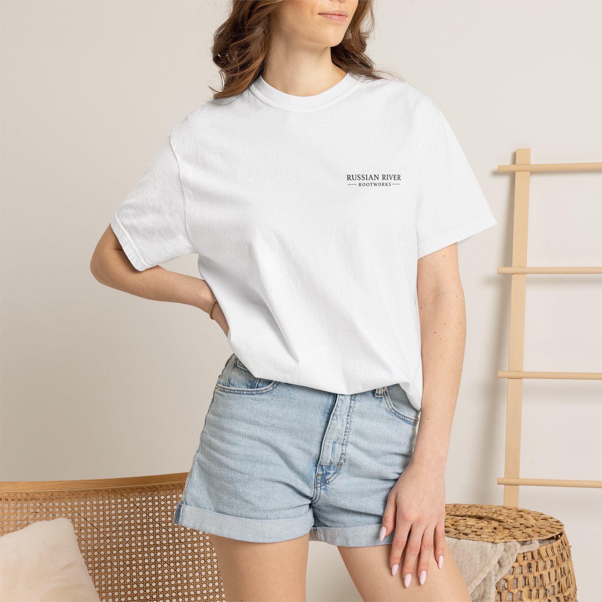Russian River Rootworks T-Shirt — Scenic Nature Logo Tee